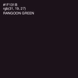 #1F131B - Rangoon Green Color Image